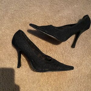 🖤Black lace stilettos🖤